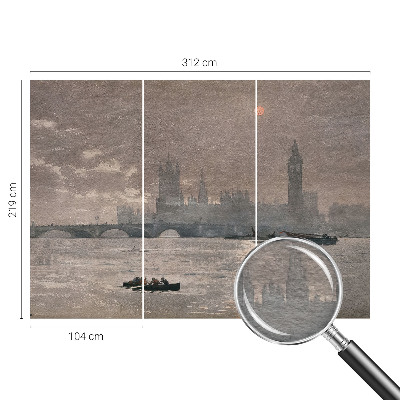 Vliesová fototapeta do obýváků Noční panorama