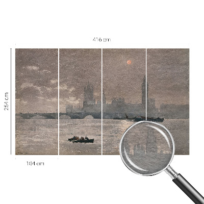 Vliesová fototapeta do obýváků Noční panorama