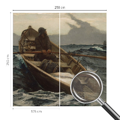 Vliesová fototapeta pro děti Rybář na moři