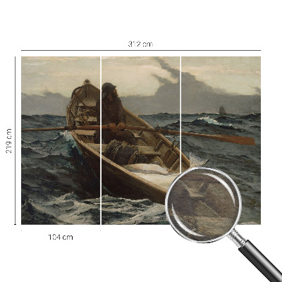 Vliesová fototapeta pro děti Rybář na moři