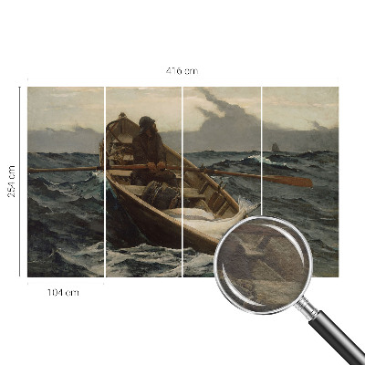 Vliesová fototapeta pro děti Rybář na moři