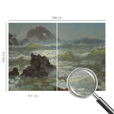 Fotografická tapeta vliesová Bouřlivé moře