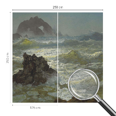 Fotografická tapeta vliesová Bouřlivé moře