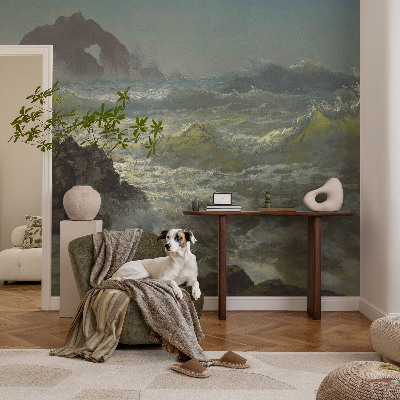 Fotografická tapeta vliesová Bouřlivé moře