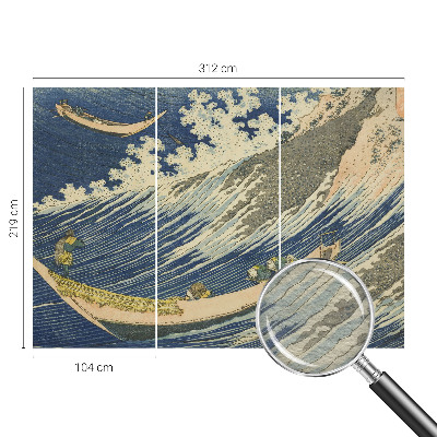 Fototapeta s potiskem na vliesu Mořské vlny