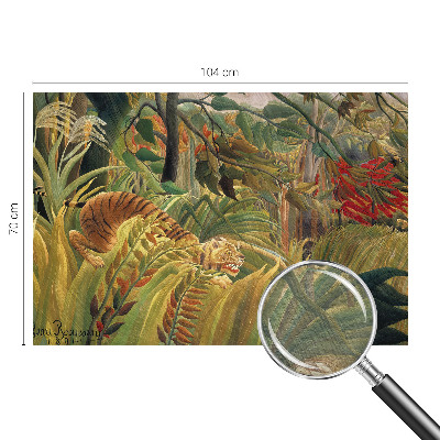 Fototapeta na míru do ložnice Exotický tygr