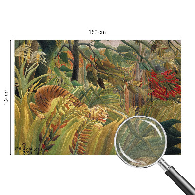 Fototapeta na míru do ložnice Exotický tygr