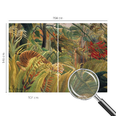 Fototapeta na míru do ložnice Exotický tygr