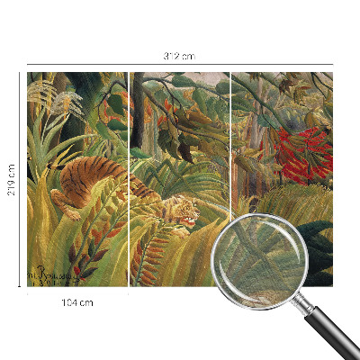 Fototapeta na míru do ložnice Exotický tygr