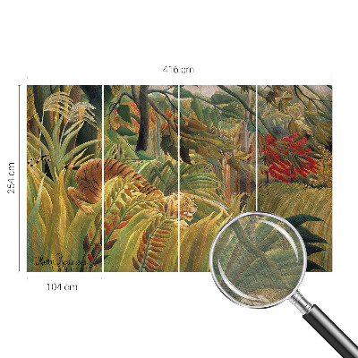 Fototapeta na míru do ložnice Exotický tygr