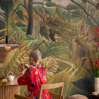 Fototapeta na míru do ložnice Exotický tygr