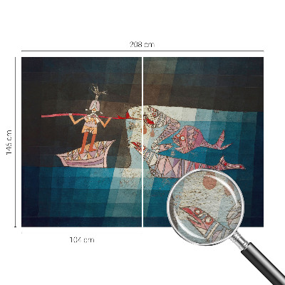 3D fototapeta Rybář lovec