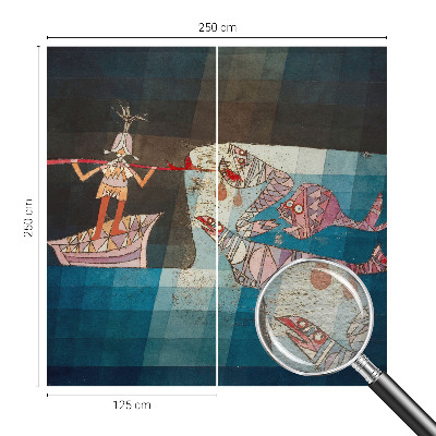 3D fototapeta Rybář lovec