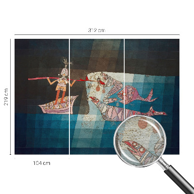 3D fototapeta Rybář lovec