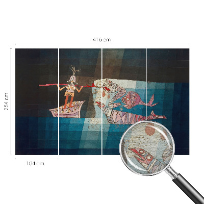 3D fototapeta Rybář lovec