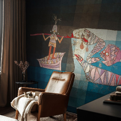 3D fototapeta Rybář lovec