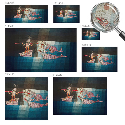 3D fototapeta Rybář lovec