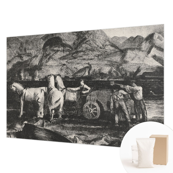 Fototapeta na stěnu Vesnická scéna