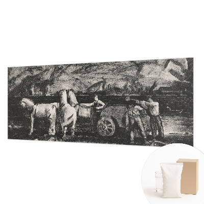 Fototapeta na stěnu Vesnická scéna