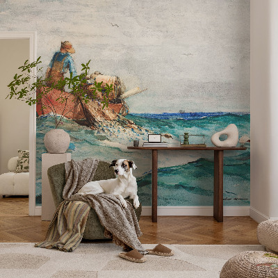 Fototapeta do ložnice Námořní expedice