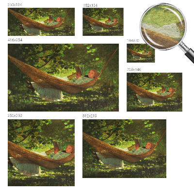 Vliesová fototapeta do ložnice Relaxace v houpací síti