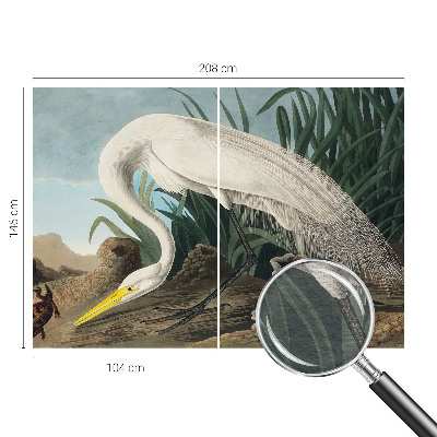 Vliesová fototapeta pro děti Majestátní volavka