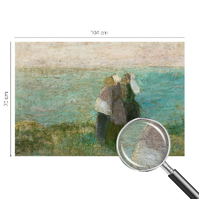 Fototapeta s potiskem na vliesu Odraz u moře