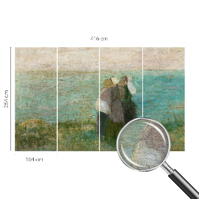 Fototapeta s potiskem na vliesu Odraz u moře