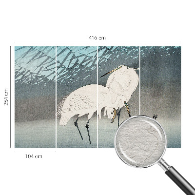 Moderní fototapeta na míru Křehcí ptáci