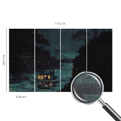 Fototapeta na míru do obýváku Večerní světla