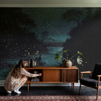 Fototapeta na míru do obýváku Večerní světla