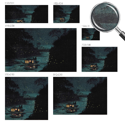 Fototapeta na míru do obýváku Večerní světla