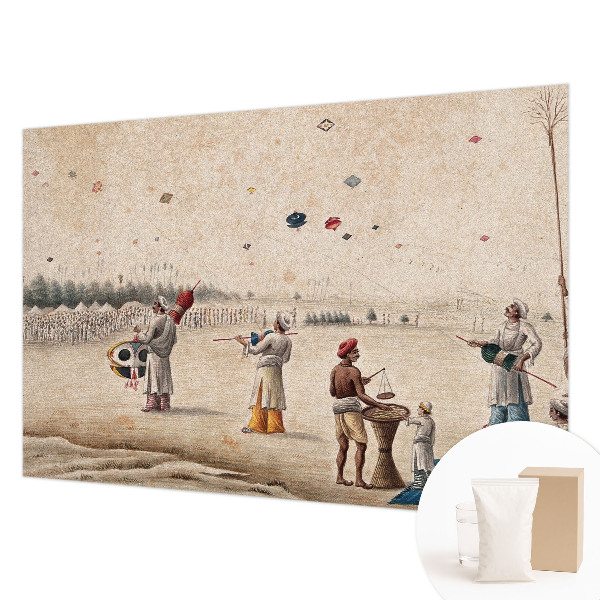 Fototapeta na míru do ložnice Vznášející se draci