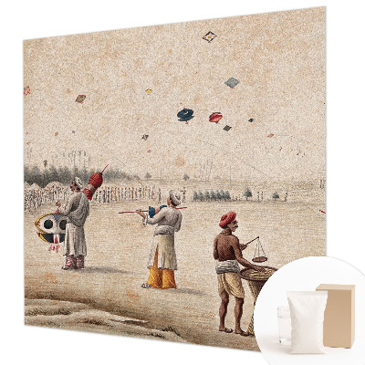 Fototapeta na míru do ložnice Vznášející se draci