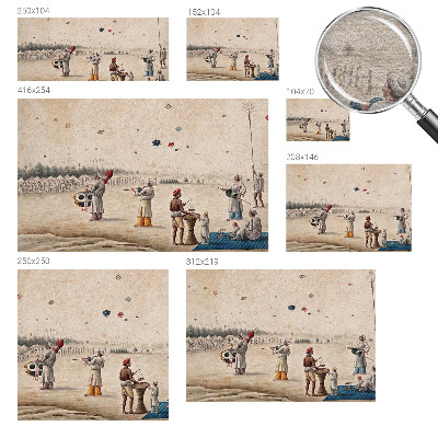 Fototapeta na míru do ložnice Vznášející se draci