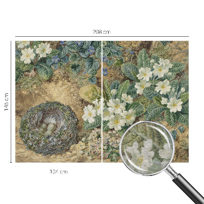 Vliesová fototapeta s potiskem Jarní kompozice