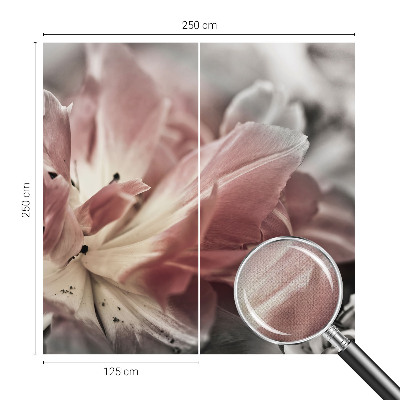 Samolepicí fototapeta do ložnice Pastelový květ