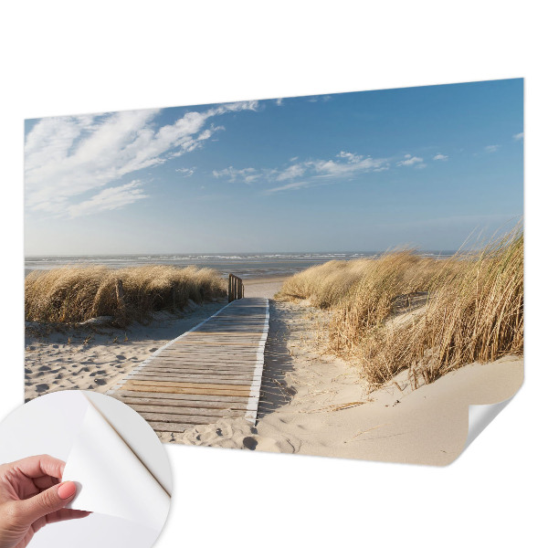 Moderní samolepicí fototapeta Mořská cesta