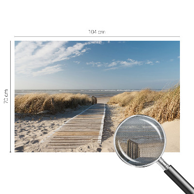 Moderní samolepicí fototapeta Mořská cesta