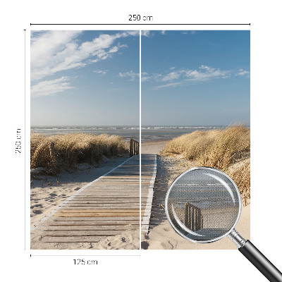 Moderní samolepicí fototapeta Mořská cesta