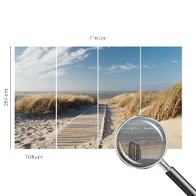 Moderní samolepicí fototapeta Mořská cesta