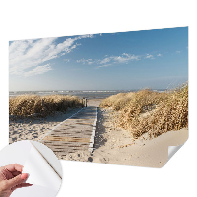 Moderní samolepicí fototapeta Mořská cesta