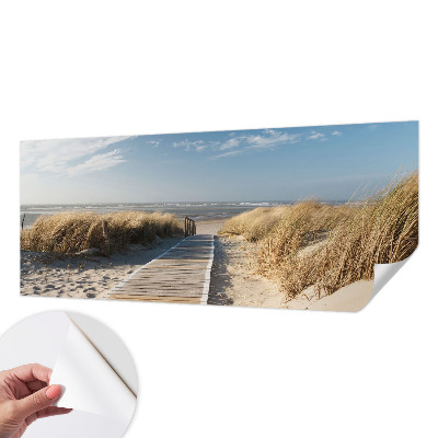 Moderní samolepicí fototapeta Mořská cesta