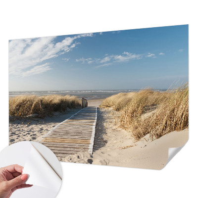 Moderní samolepicí fototapeta Mořská cesta