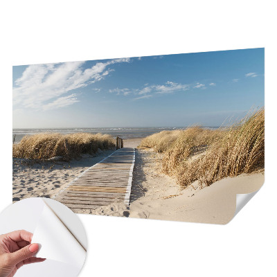 Moderní samolepicí fototapeta Mořská cesta