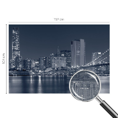 Samolepicí fototapeta do obýváků Noční město