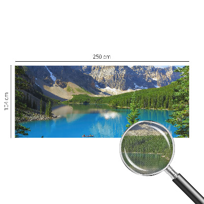 Moderní samolepicí fototapeta Horské jezero