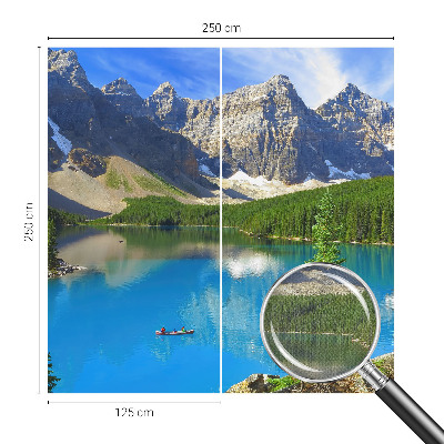 Moderní samolepicí fototapeta Horské jezero