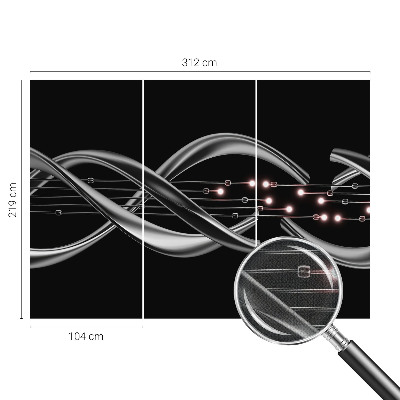 Samolepicí dekorativní fototapeta Pletený vzor