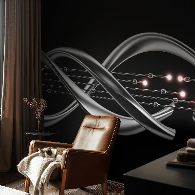 Samolepicí dekorativní fototapeta Pletený vzor